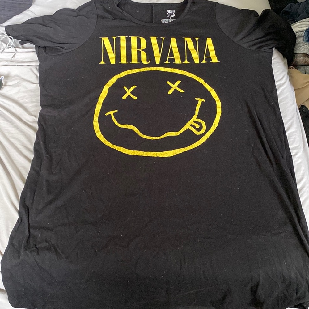Torrid Nirvana Smiley Face Skater Dress - Brand New